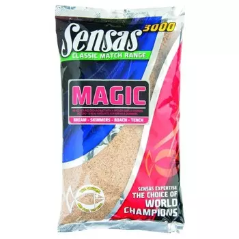 Прикормка Sensas 3000 MAGIC Naturel 1кг