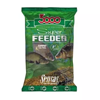Прикормка Sensas 3000 Super FEEDER Carp 1кг