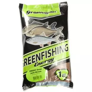 Прикормка зимняя GF Energy БЕЛАЯ РЫБА Мотыль 1кг