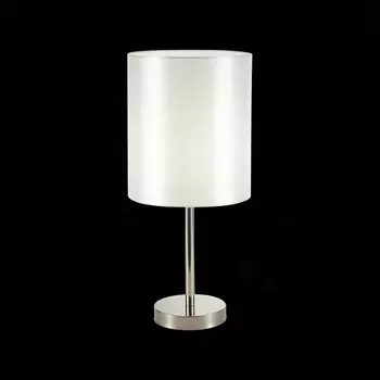 Прикроватная лампа Evoluce. SLE107304-01. Noia. 1х40 Вт, E14, 20х20х43,5 см, цвет никель