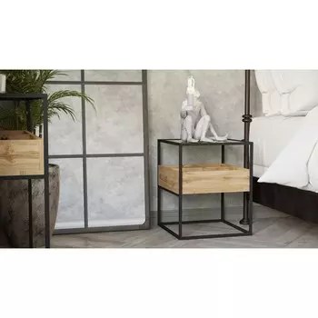 Прикроватная тумба «Кассо», 450450555 мм, цвет дуб вотан