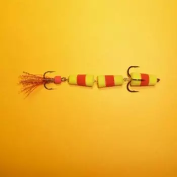 Приманка джиг. ФЛАЖОК 130 жел./крас./жел.