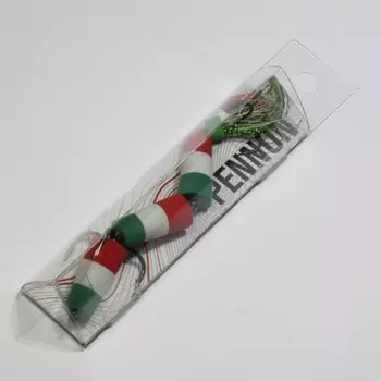 Приманка джиг. LJ PENNON 130 зел./бел./крас. в блистере