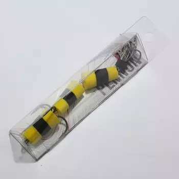 Приманка джиг. LJ PENNON 130 жел./чер./жел. в блистере