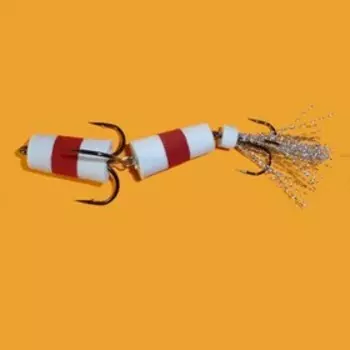 Приманка джиговая ФЛАЖОК 1 бел./крас./бел.