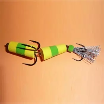 Приманка джиговая ФЛАЖОК 1 жел./зел./жел.