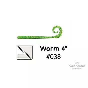 Приманка GARY YAMAMOTO Worm, 101 мм, 10 шт., набор, 01856_1324