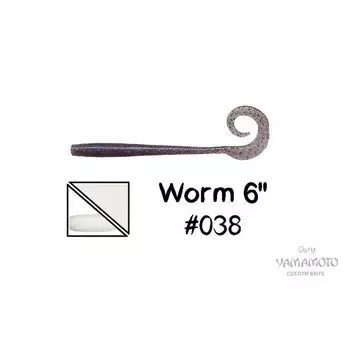 Приманка GARY YAMAMOTO Worm, 152 мм, 10 шт., набор, 01855_1323