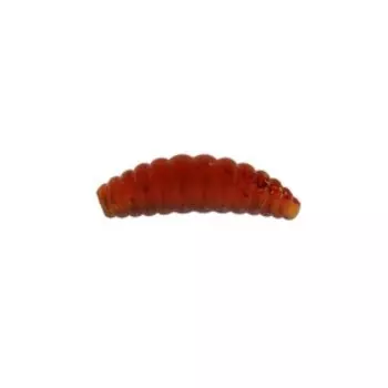 Приманка силиконовая Master Twist MAGGOT 1,4", цвет 044, набор 7 шт, коричневый