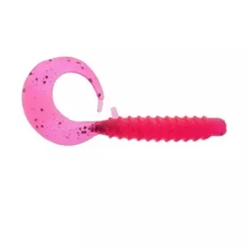 Приманка силиконовая Master Twist TWIST MIX 3"0, цвет 008, набор 6 шт, розовый