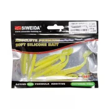 Приманка силиконовая SIWEIDA "Swim Shad" 6,5см 2,6г (8шт.) цв. 203