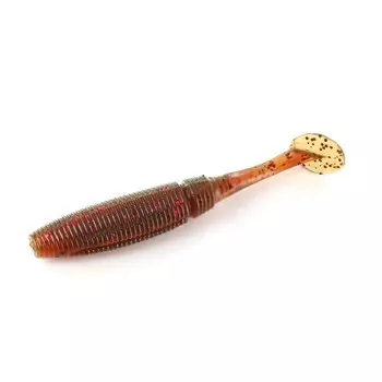 Приманка Yoshi Onyx плавающая ZenderBOLT, 100 мм, силиконовая, цвет Х029, 4 шт., набор