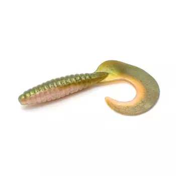 Приманка Yoshi Onyx TICKLE TAIL, 65 мм, съедобная, силиконовая, 10 шт., цвет LW04, набор