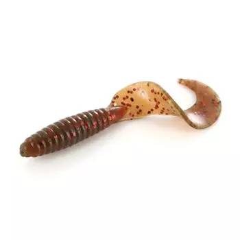 Приманка Yoshi Onyx TICKLE TAIL, 85 мм, съедобная, силиконовая, цвет В034, 4 шт., набор