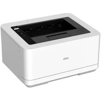Принтер лазерный ч/б Deli P2000, 1200x1200 dpi, 25 стр/мин, А4, белый