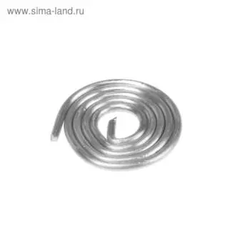 Припой 60571, ПОС 61, оловянно-свинцовый, спираль, без канифоли, d=2 мм, 10 г