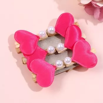 Прищепки для декора «Сердечки» 6 шт.