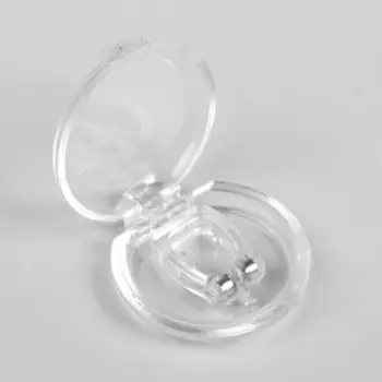 Приспособление против храпа, в футляре, с магнитом, прозрачное