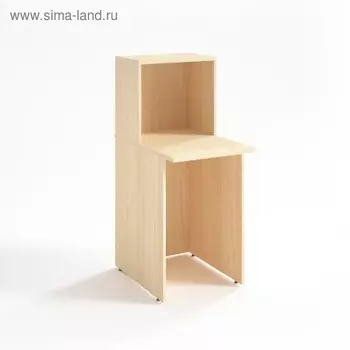 Приставка к ресепшн РМС.2, 500х680х1206(756) мм, клен