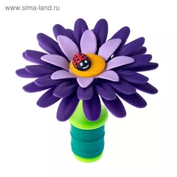 Пробка для бутылок Flower power, цвет МИКС