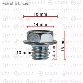 Пробка сливная Toyota 9034110011