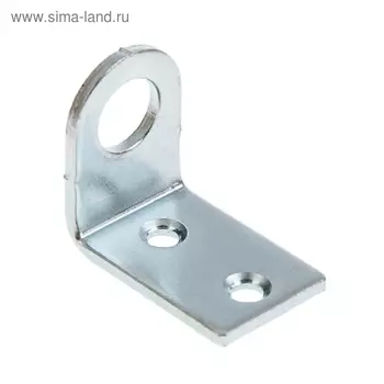 Пробой-ушко, 18 х 50 мм, гнутое, оцинкованное