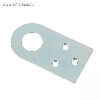 Пробой-ушко, 40 х 75 мм, оцинкованное