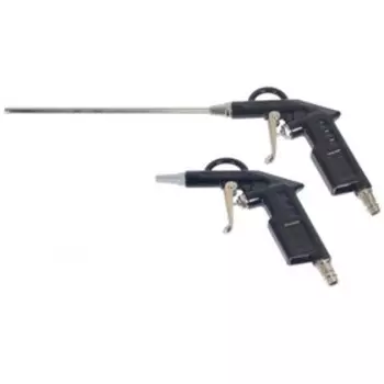 Продувочный пистолет АВТОДЕЛО 42301, длина носика 200 мм, 6 атм, 300 л/мин, d штуцера 1/4М 903340