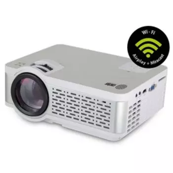 Проектор Cactus CS-PRE.05WT.WXGA-W, 1800лм, 1280x720, 1500:1, ресурс лампы:30000ч, USB, HDMI 93551