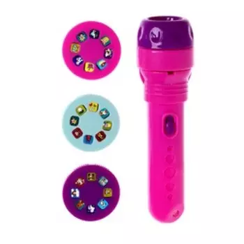 Проектор-фонарик «Милой принцессе», в ПАКЕТЕ, МИКС