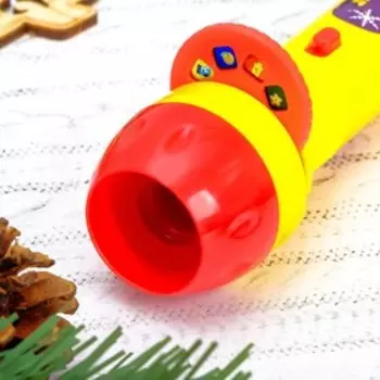 Проектор-фонарик «Новогоднее чудо», цвета МИКС, в пакете