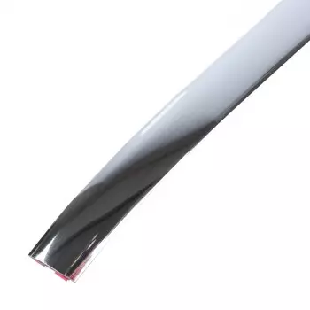 Профиль декоративный гибкий TORSO, хром, 18 мм, рулон 13 м