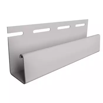 Профиль для сайдинга DCKE J18, 3000 мм, цвет дымчатый