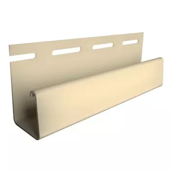 Профиль для сайдинга DCKE J18, 3000 мм, цвет палевый