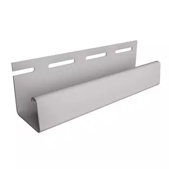 Профиль для сайдинга DCKE J26, 3000 мм, цвет дымчатый