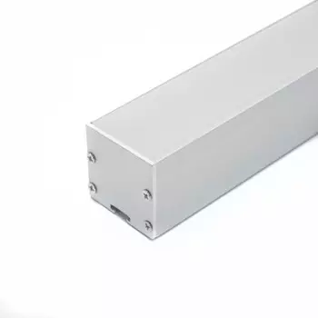 Профиль накладной для светодиодной ленты Feron, CAB256, 2 м, цвет серебро