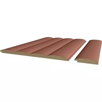 Профиль старт-финиш для панелей МДФ 2700х50х10 Mauve