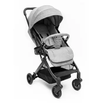 Коляска прогулочная Amarobaby Voyager, цвет серый