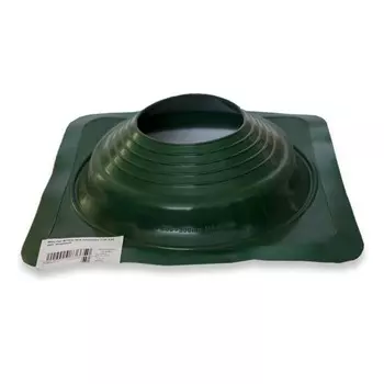 Манжета - проходка на трубу кровельная прямая «Мастер Флеш №5», d=102-178 мм, цвет зелёный