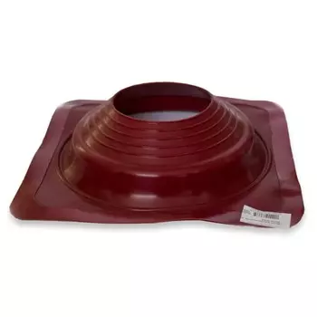 Манжета - проходка на трубу кровельная прямая «Мастер Флеш №5», d=102-178 мм, цвет красный