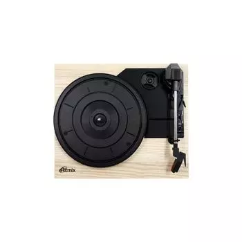 Проигрыватель виниловых дисков RITMIX LP-240, 6 Вт, RCA, Type-B, светлое дерево