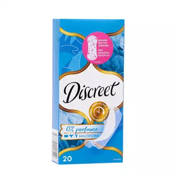 Прокладки ежедневные Discreet "Дышащие", 20 шт