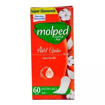 Прокладки ежедневные Molped «Эктив», 60 шт