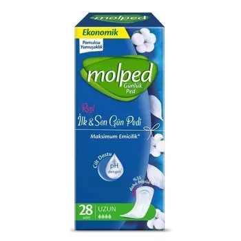 Прокладки женские ежедневные Molped First & Last Days, 28 шт
