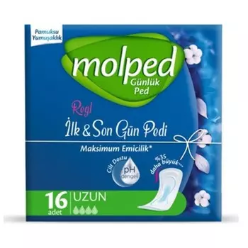 Прокладки женские ежедневные Molped First & Last Days, 16 шт