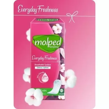 Прокладки женские ежедневные Molped, тонкие, 40 шт