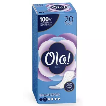 Прокладки женские ежедневные Ola!, 20 шт