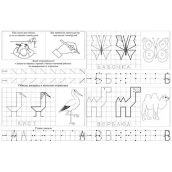 Прописи для левшей «Смышлёные буковки: для детей 6 лет»
