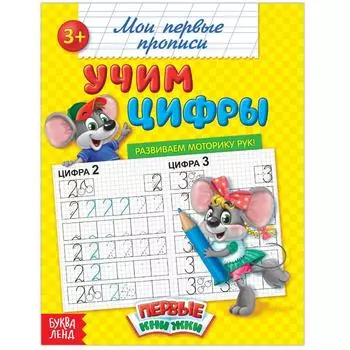 Прописи «Учим цифры», 20 стр.
