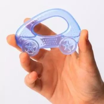 Прорезыватель охлаждающий «Машинка», цвет МИКС, КНОПА